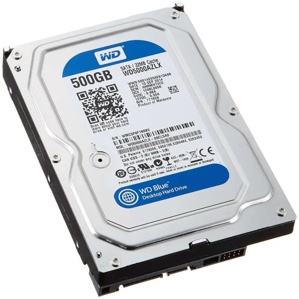 WD 500GB SATA Hard Drive