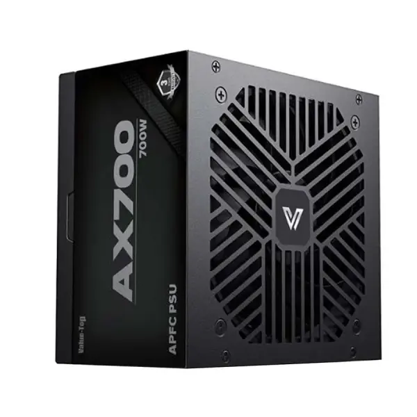 Value Top AX700 700W ATX Non Modular Black Power Supply