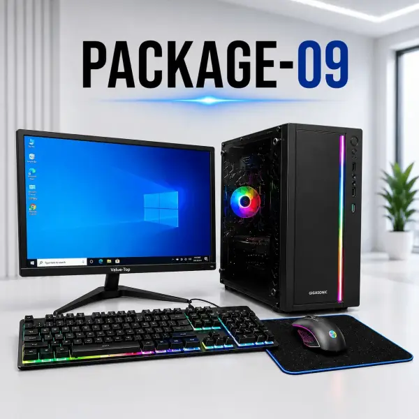 PC TECH Package-09 Core i5 Desktop PC 19 Inch