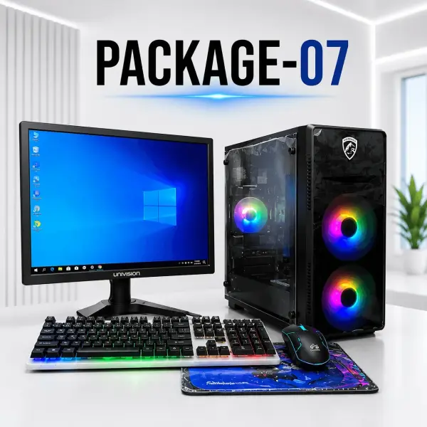 PC TECH Package-07 Core i5 Desktop PC 19 Inch
