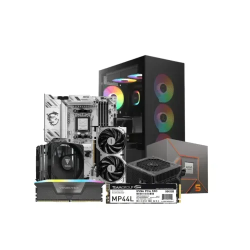 AMD Ryzen 5 7500F Processor Gaming PC