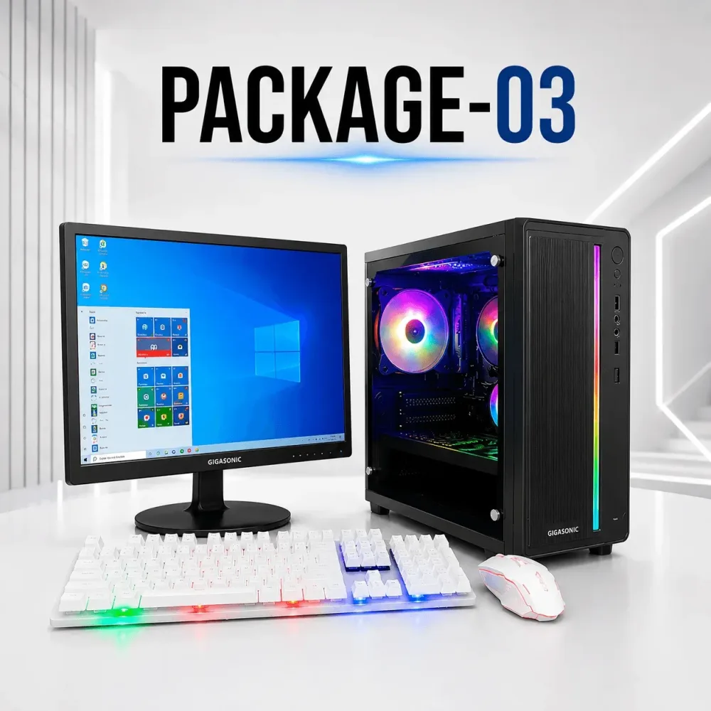 PC TECH Package-03 Core i7 Desktop PC 19 Inch
