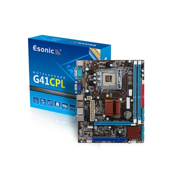 Esonic G41CPL DDR3 Micro ATX Motherboard with VGA, HDMI