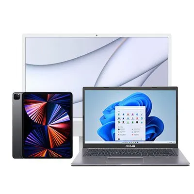 Desktop, Laptop & Tablets