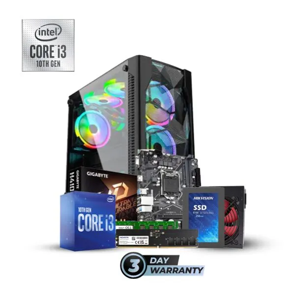 Intel 10th Gen Core i3 10100 Processor 8GB RAM CPU