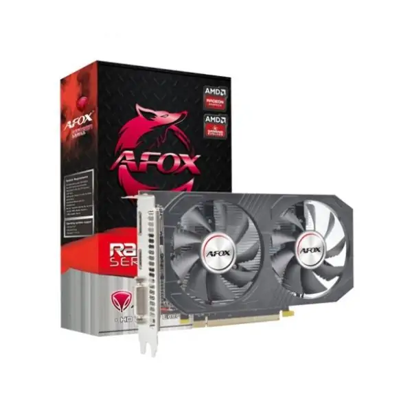 AFOX AMD Radeon RX550 4GB GDDR5 Dual Fan Graphics Card