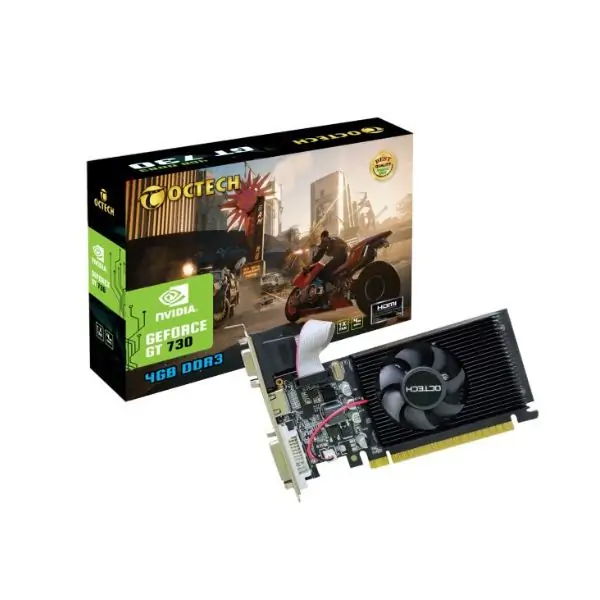 OCTECH NVIDIA GeForce GT730 4GB DDR3 Graphics Card