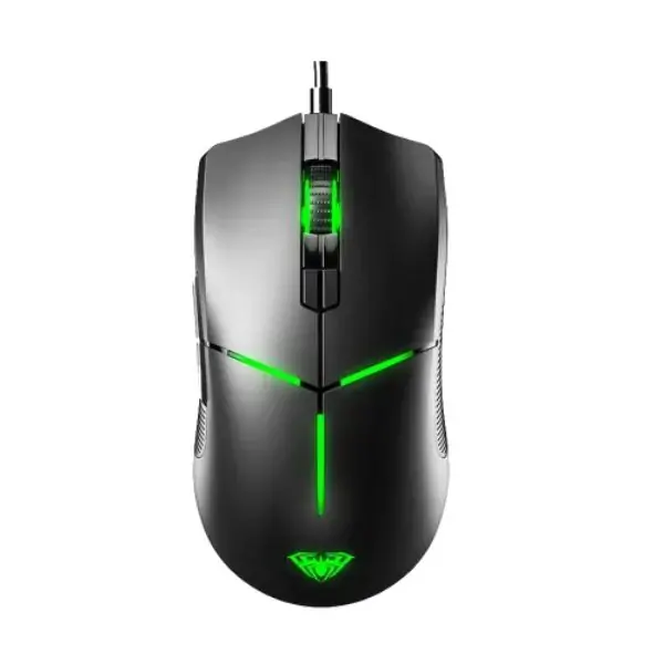 CS-2212 AULA F820 Wired Gaming Mouse Black