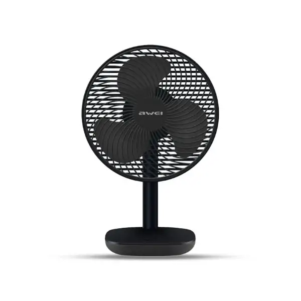 Awei F23 Mini Rechargeable Desktop Fan – Black