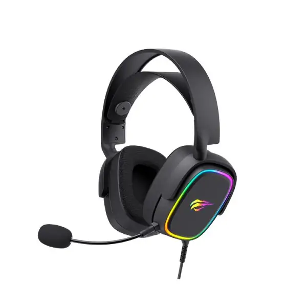 Havit H2035U RGB Wired Black Gaming Headphone