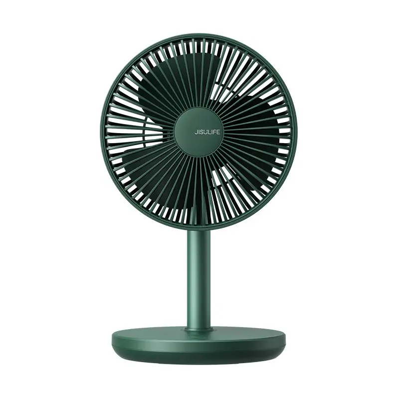 JISULIFE Hight Quality FA13P USB Oscillating Fold Fan Portable Rechargeable Extendable Fan